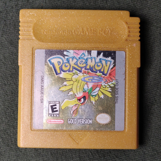Pokemon Gold Version Game For Gameboy Advance