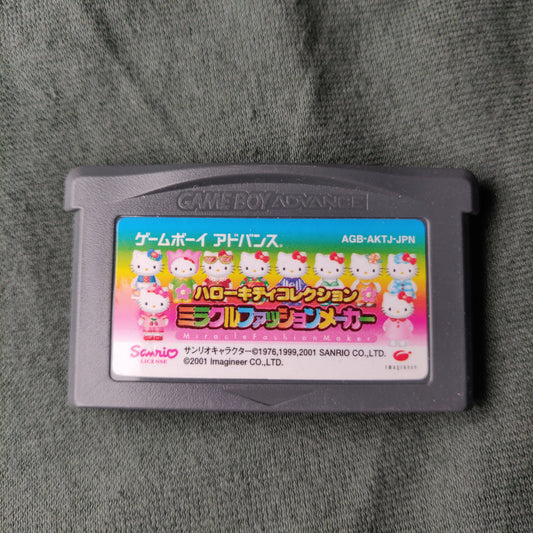 Hello Kitty Collection: Miracle Fashion Maker GBA (Japanese)