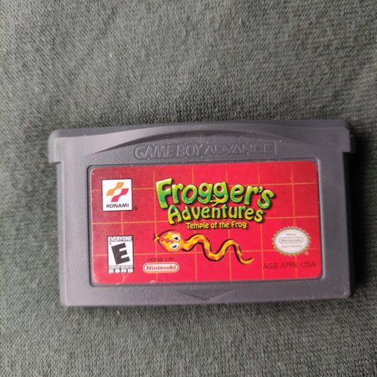 Froggers Adventures Temple of Frog GBA