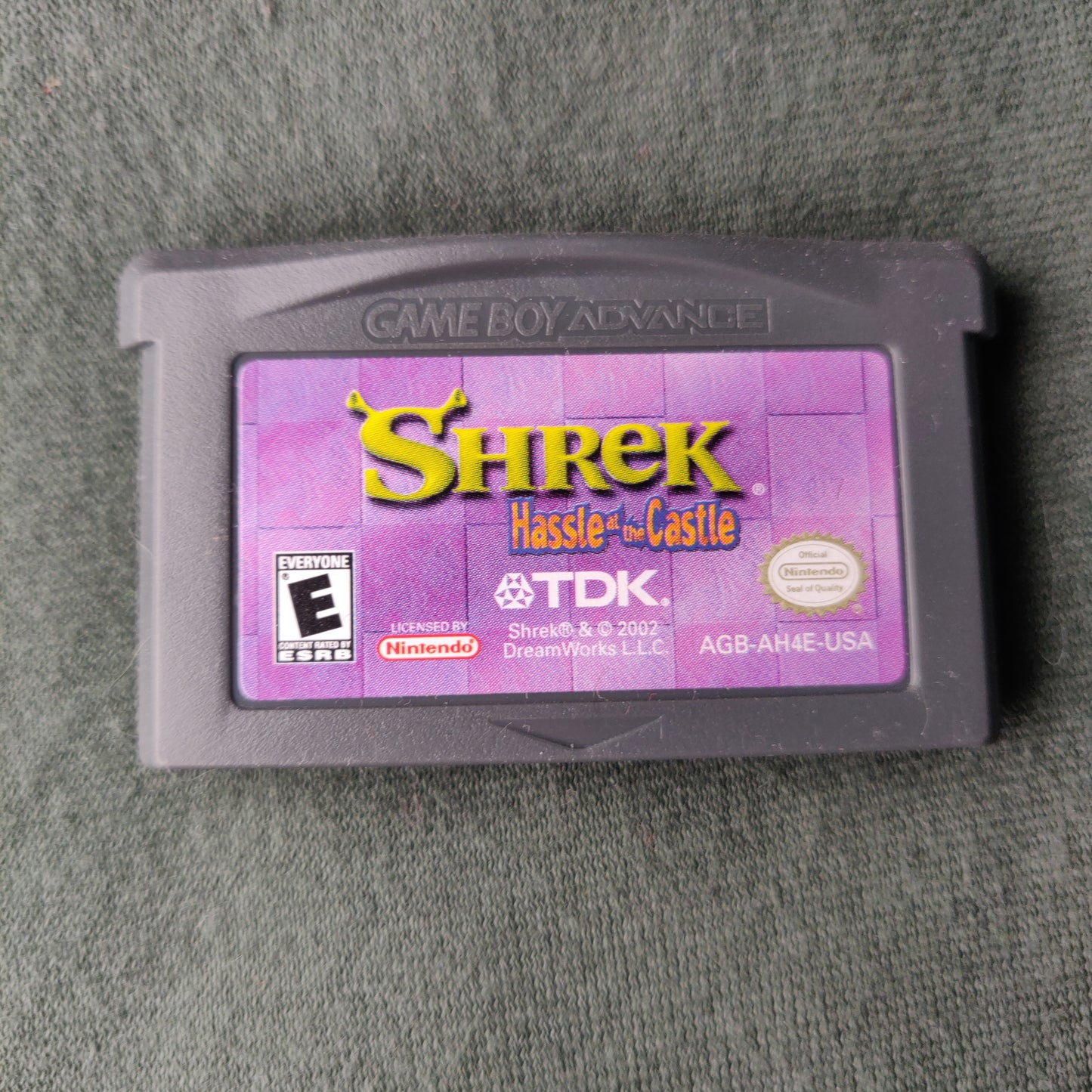 Shrek Hassle in the Castle GBA