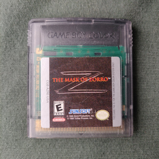 Mask of Zorro GBC