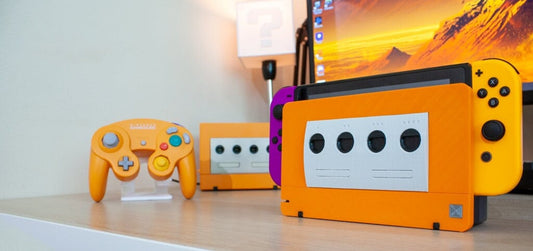 Gamecube Switch Dock for the Switch 3D printed